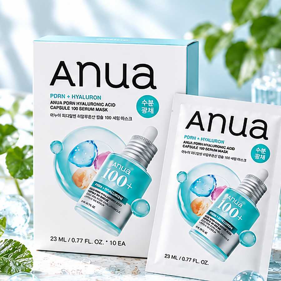 ANUA PDRN Hyaluronic Acid Capsule 100 Serum Mask