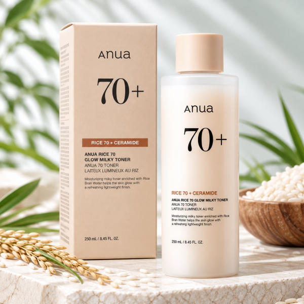 ANUA Rice 70 Glow Milky Toner